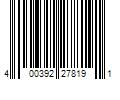 Barcode Image for UPC code 400392278191