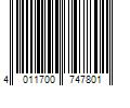 Barcode Image for UPC code 4011700747801. Product Name: 4711 Remix Cologne by 4711 EAU DE COLOGNE SPRAY 3.4 OZ (2020 LEMON LIMITED EDITION) for UNISEX