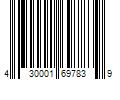 Barcode Image for UPC code 430001697839