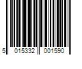 Barcode Image for UPC code 5015332001590. Product Name: Rustins All Surface All Purpose (ASAP) Black 250ml