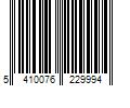 Barcode Image for UPC code 5410076229994. Product Name: Head & Shoulders shampoo 250 ml. Anti-dandruff classic clean.