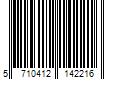 Barcode Image for UPC code 5710412142216. Product Name: JP GROUP BremsbelÃ¤ge VW,SEAT 1163601910 1HM698151A,357698151A,357698151D BremsklÃ¶tze,Scheibenbrems...