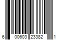 Barcode Image for UPC code 600603233821. Product Name: Insigniaâ„¢ - 3.0 Cu. Ft. Mini Fridge with Top Freezer and ENERGY STAR Certification - Stainless Steel
