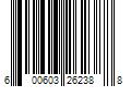 Barcode Image for UPC code 600603262388. Product Name: Insigniaâ„¢ - 40" Class N10 Series LED Full HD TV