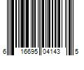 Barcode Image for UPC code 616695041435. Product Name: Good Molecules Caffeine Energizing Hydrogel Eye Patches
