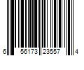 Barcode Image for UPC code 656173235574. Product Name: American Baby Company a California Corporation American Baby Co. Cotton Jersey Knit Fitted Mini Crib Sheet  Grey 2pk