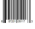 Barcode Image for UPC code 657201051173. Product Name: L OrÃ©al Group L Oreal Excellence HiColor Natural Blonde  1.74 oz