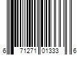 Barcode Image for UPC code 671271013336. Product Name: Old West Boys' Narrow J-Toe Western Boots, 2-Row Stitch, 9 in., Tan