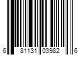 Barcode Image for UPC code 681131039826. Product Name: Equate Aloe Hand Sanitizer 32 fl oz