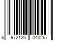 Barcode Image for UPC code 6972126040267