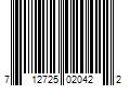Barcode Image for UPC code 712725020422. Product Name: Walt Disney Disney/Pixar Cars 2 - Nintendo 3DS