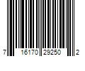 Barcode Image for UPC code 716170292502. Product Name: Bobbi Brown Women's Soothing Cleansing Oil - Size 6.8-8.5 oz.