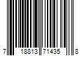 Barcode Image for UPC code 718813714358. Product Name: Grape - American Crafts Glitter Cardstock 12 inches X12 inches