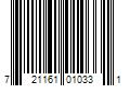 Barcode Image for UPC code 721161010331. Product Name: Lowe's 1/2-in x 24-in x 8-ft Natural Western Cedar Wood Traditional Lattice in Brown | 8101033