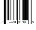 Barcode Image for UPC code 724794367483. Product Name: Speed MP Tennis Racquet Frame, Size L2 | Head
