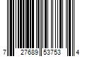 Barcode Image for UPC code 727689537534