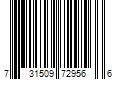 Barcode Image for UPC code 731509729566. Product Name: KISS - HOT BEAUTY 1875 CERAMIC STYLER