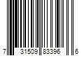 Barcode Image for UPC code 731509833966. Product Name: La Rosh KISS - IEK 3D TRIO ULTRA BLACK INDIVIDUAL EYELASHES - MEDIUM