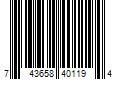 Barcode Image for UPC code 743658401194. Product Name: Cerwin-Vega  Inc Cerwin-Vega! XLS-215 3-way Speaker  Black Ash