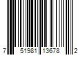 Barcode Image for UPC code 751981136782. Product Name: Zoom Baby Brush Hog Bait - 4in - Watermelon Red