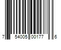Barcode Image for UPC code 754005001776. Product Name: Metabo HPT 1-1/2-in Leg x 7/16-in Electro-Galvanized Medium Crown 16-Gauge Standard Staples (10000-Per Box) | 11203HHPT