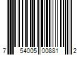 Barcode Image for UPC code 754005008812. Product Name: Metabo HPT 1/2-in Leg x 1/4-in Electro-Galvanized Narrow Crown 18-Gauge Finish Staples (1000-Per Box) | 21104SHPT