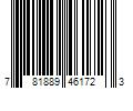 Barcode Image for UPC code 781889461723. Product Name: Miseno 12" Wide LED Flush Mount Disc Ceiling Fixture