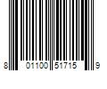 Barcode Image for UPC code 801100517159