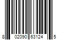 Barcode Image for UPC code 802090631245. Product Name: Titan 24 OZ. DEAD BLOW HAMMER
