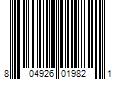 Barcode Image for UPC code 804926019821