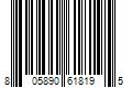 Barcode Image for UPC code 805890618195. Product Name: Centric Parts Centric (105.14140) Posi Quiet Brake Pad  Ceramic