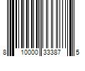Barcode Image for UPC code 810000333875. Product Name: GhostBed 15 lb Weighted Blanket with Premium Glass Microbead Fill