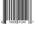 Barcode Image for UPC code 810005412407. Product Name: Rascal & Friends 93336 Premium Diapers  Size 2  96 Count (Select for more options)
