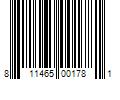 Barcode Image for UPC code 811465001781. Product Name: Panther Vision POWERCAP 48-Lumen LED Cap Light | CUB4-281787