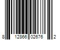 Barcode Image for UPC code 812866026762. Product Name: EVERMARK Stair Parts 48 in. x 11-1/2 in. x 1 in. Unfinished Red Oak Plain Cut Craftsman No Return FasTread