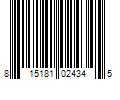 Barcode Image for UPC code 815181024345. Product Name: GROOMY Dog House