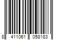 Barcode Image for UPC code 8411061058183. Product Name: Shakira Rojo Eau De Parfum, One Size, 2 7 Oz