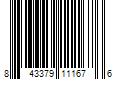 Barcode Image for UPC code 843379111676. Product Name: Lagos Smart Caviar Black Ceramic Apple Watch Bracelet, 38-44mm