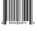 Barcode Image for UPC code 850004835104. Product Name: Omega/Vabel Citrus Green Apple Inspired By D&Gâ€™s Light Blue Eau De Toilette  Perfume for Women. Size: 50ml / 1.7oz
