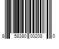 Barcode Image for UPC code 858380002080. Product Name: Salon Commodities As I Am Classic Coconut Styling & Smoothing Gel 8 oz.  Moisturizing  Unisex
