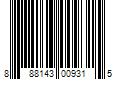Barcode Image for UPC code 888143009315. Product Name: Hisense 2.1 Ch Soundbar With Wireless Subwoofer Black